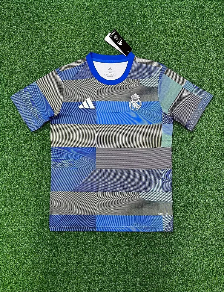 25/26 Real Madrid pre-match training fan version