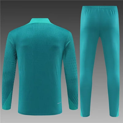 2024/25 Portugal Green Half Zip Training Jersey