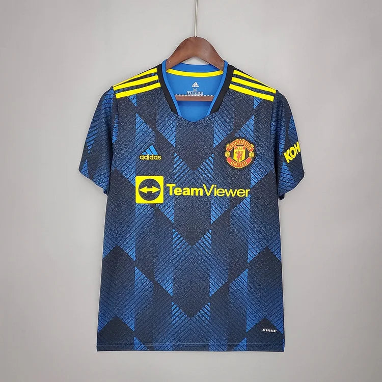 2021/22 Manchester United away second kit
