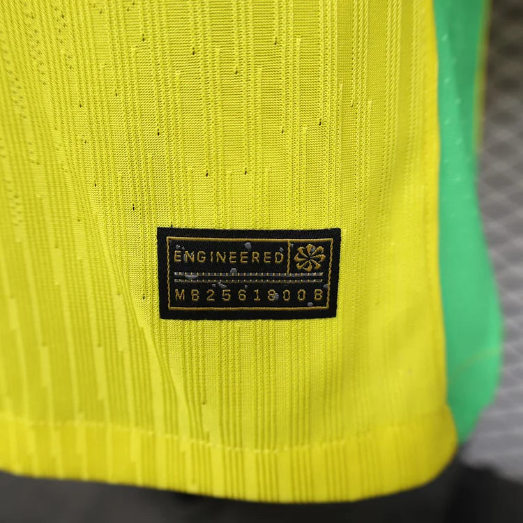 2025 Brazil Home Jersey - Player Edition