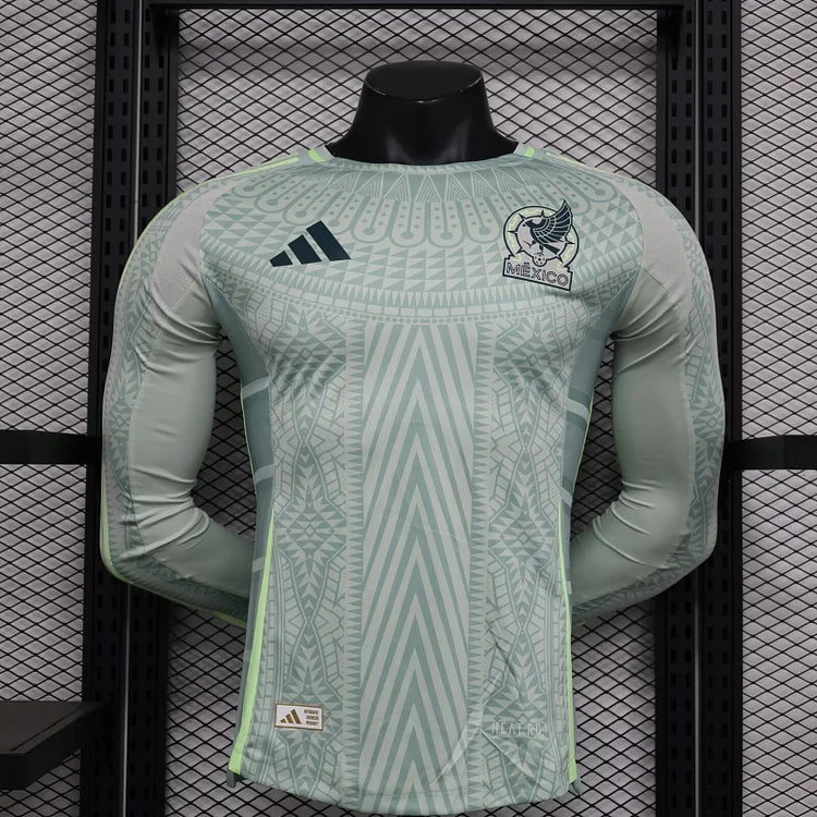 2024/25 Mexico Away Player Edition Long Sleeve Jersey