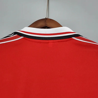 1998/99 Manchester United Home Long Sleeve Retro Shirt