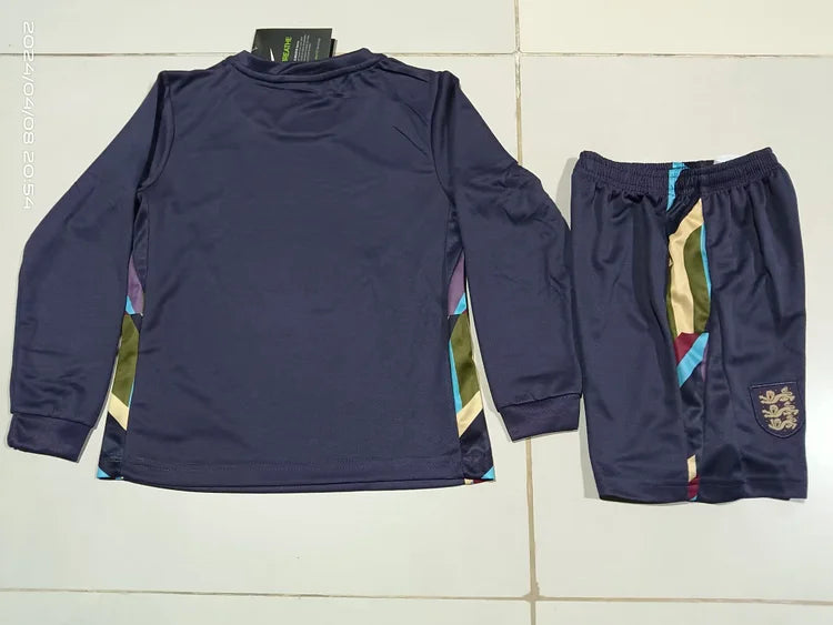 2024/25 England Away Long Sleeve Children'S Jersey