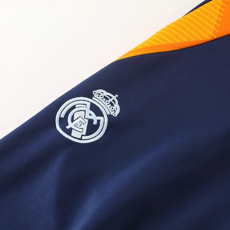 2024/25 Real Madrid Long Zip Tracksuit