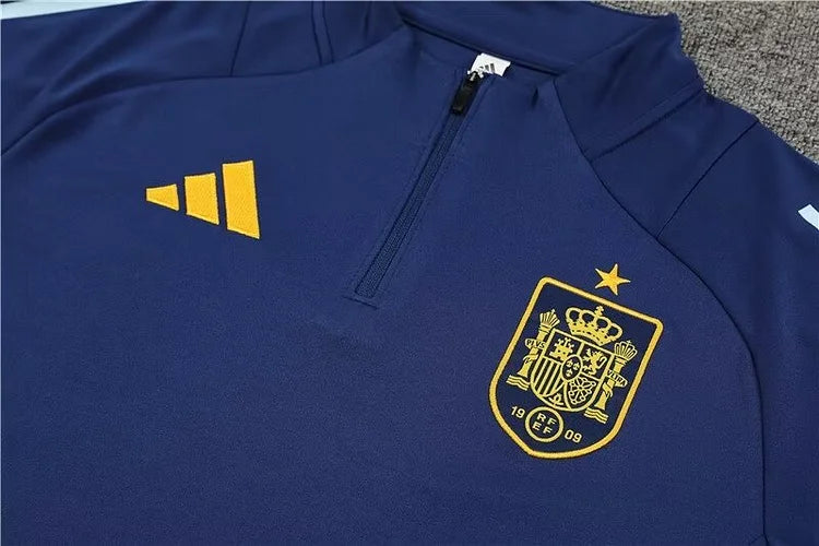 2024/25 Spain Long Sleeve Half Zip Training Kit