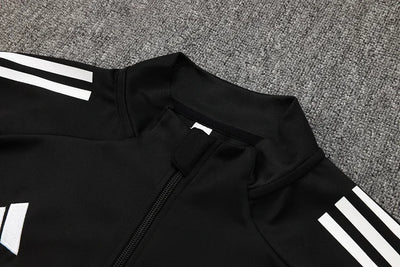 2025/26 Miami Black Long Zip Long Sleeve Tracksuit