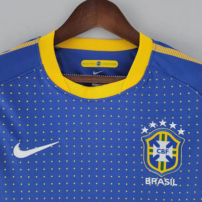 2010 Brazil Away Retro Jersey