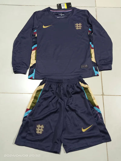 2024/25 England Away Long Sleeve Children'S Jersey
