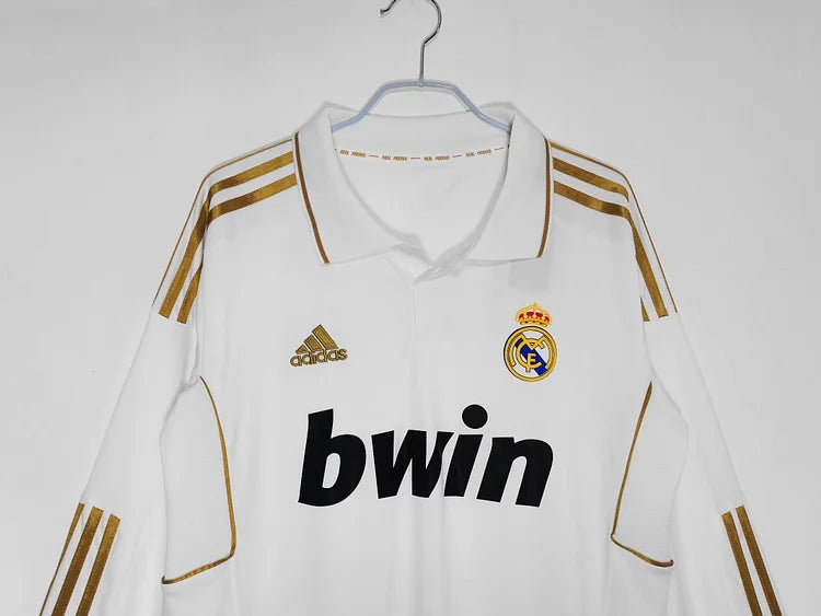 2011/12 Real Madrid Home Long Sleeve Jersey