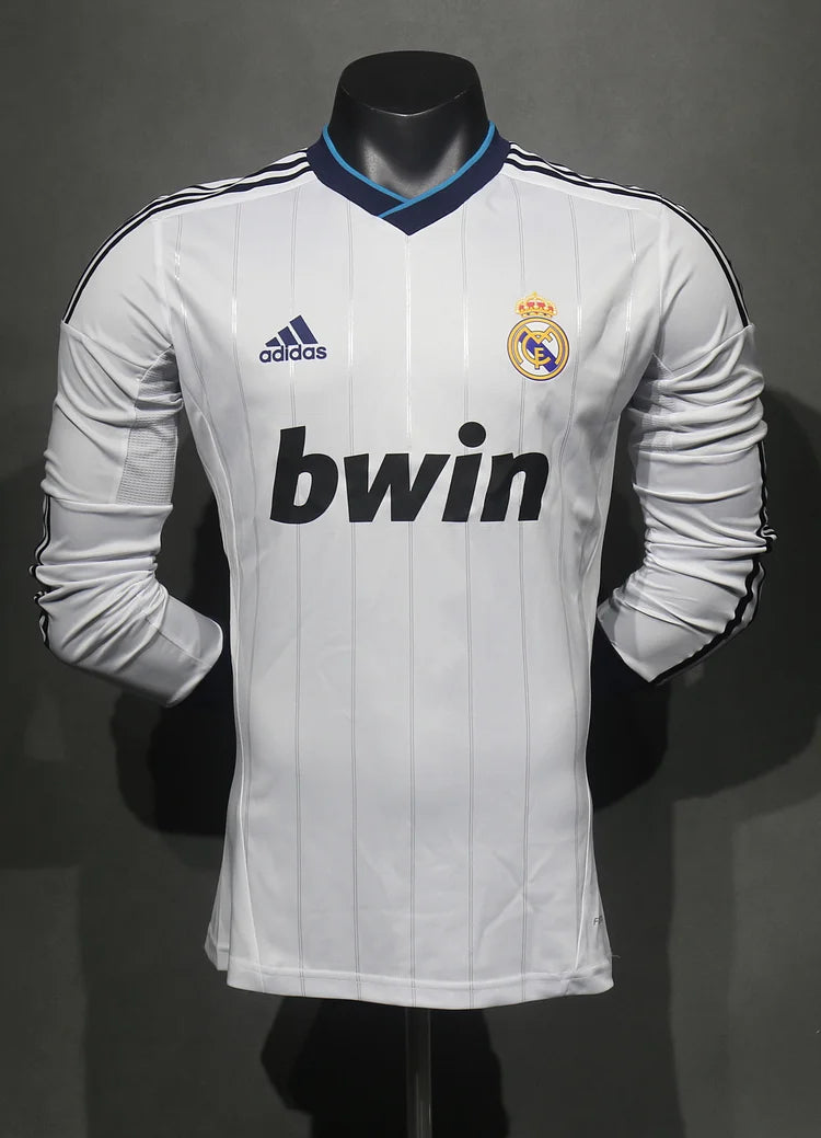 2012/13 Real Madrid Home Shirt Long Sleeve - Player Edition