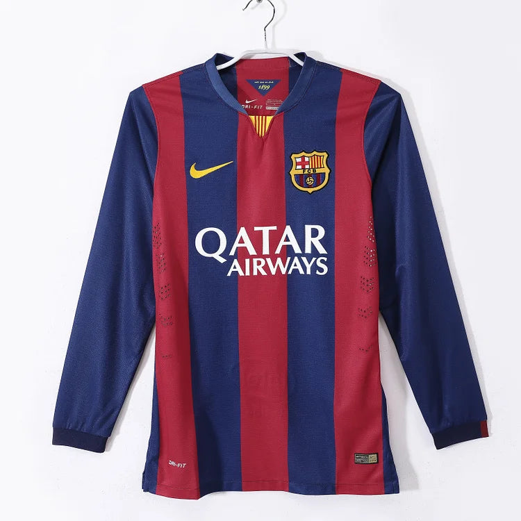 2014/15 Barcelona Home Long Sleeve Shirt