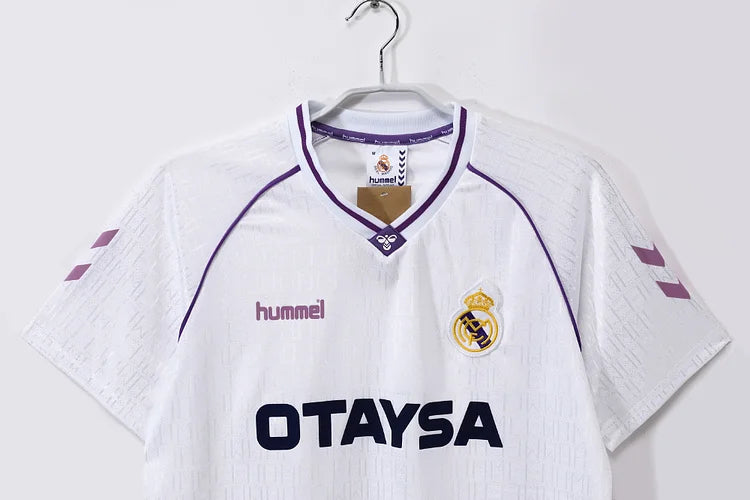 1990/92 Real Madrid Home Retro Jersey