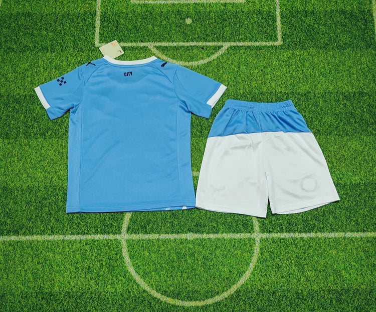 2025/2026 Manchester City Home Kidswear