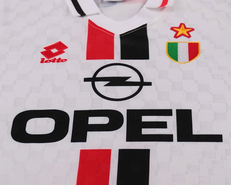 1996/97 Ac Milan Away Retro - Kids Kit