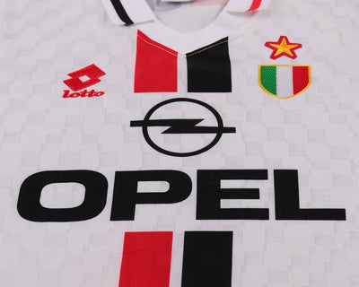 1996/97 Ac Milan Away Retro - Kids Kit
