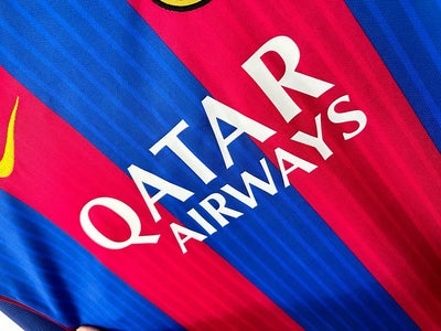 2016/17 Barcelona Home Long Sleeve Jersey