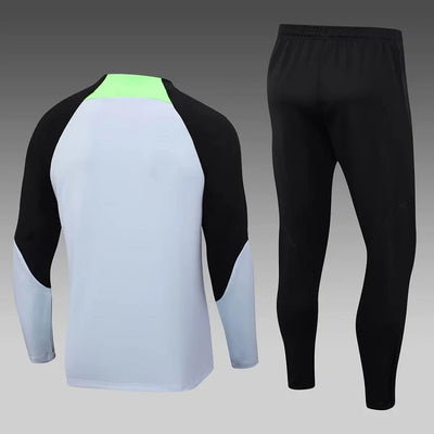 2023/24 Liverpool Half-zip training suit grey jersey