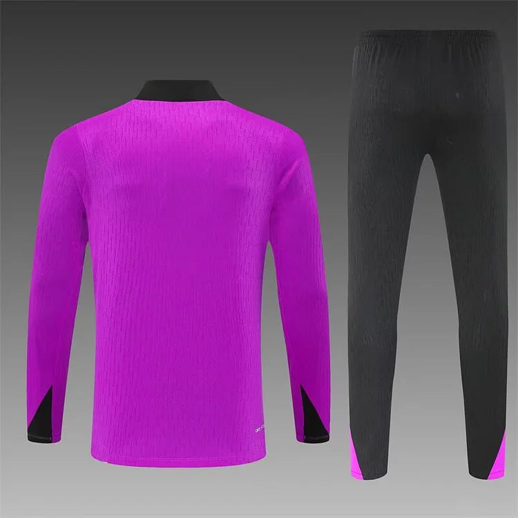 25/26 England purple long sleeve training shirt -