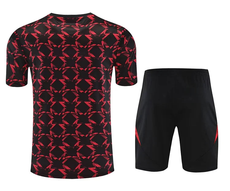 2025/2026 Manchester United Short-Sleeved Training Suit -