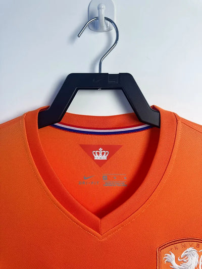 2014 Netherlands Home Retro Jersey