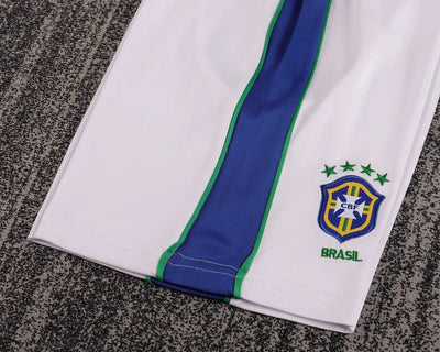 1998 Brazil Away Retro - Kids Kit