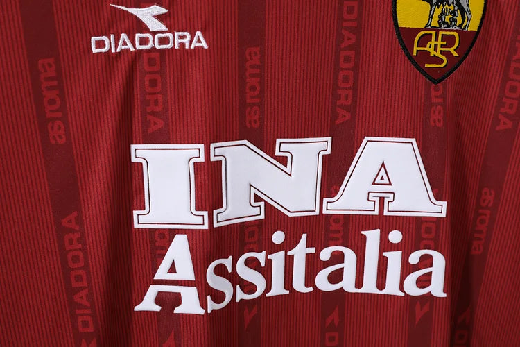 1999/00 Roma Home Retro Jersey