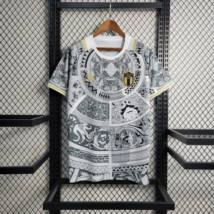 2024 Italy Special Edition White Fan Jersey