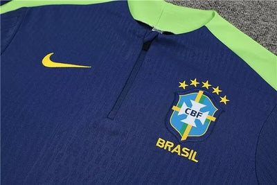 2024/25 Brazilian half-pull training ball royal blue 1:1 Thai quality set