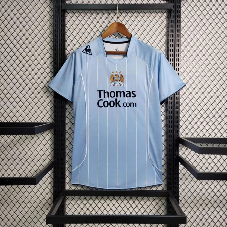 2007/08 Manchester City home retro jersey