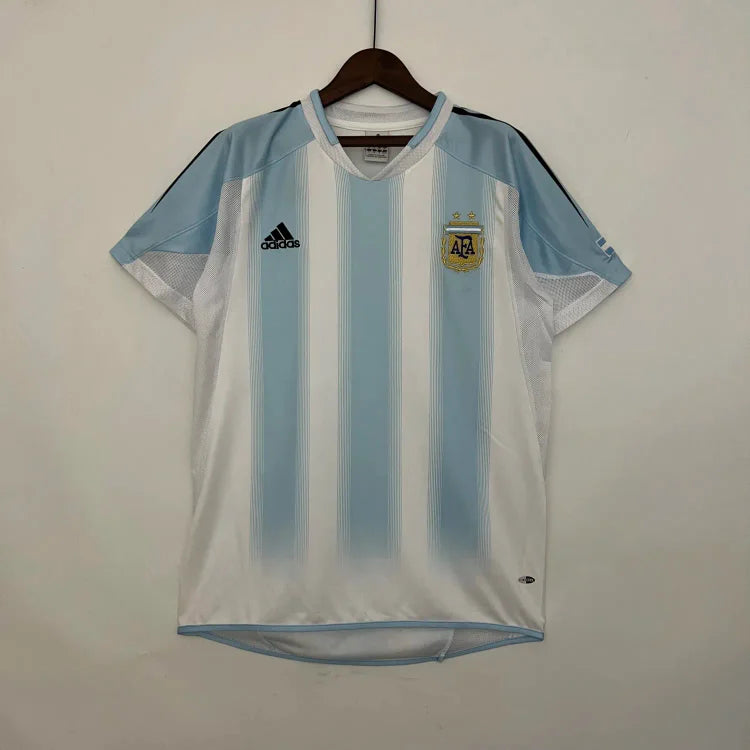 2004 Argentina Home Retro Jersey