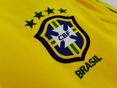 1998 Brazil home retro jersey