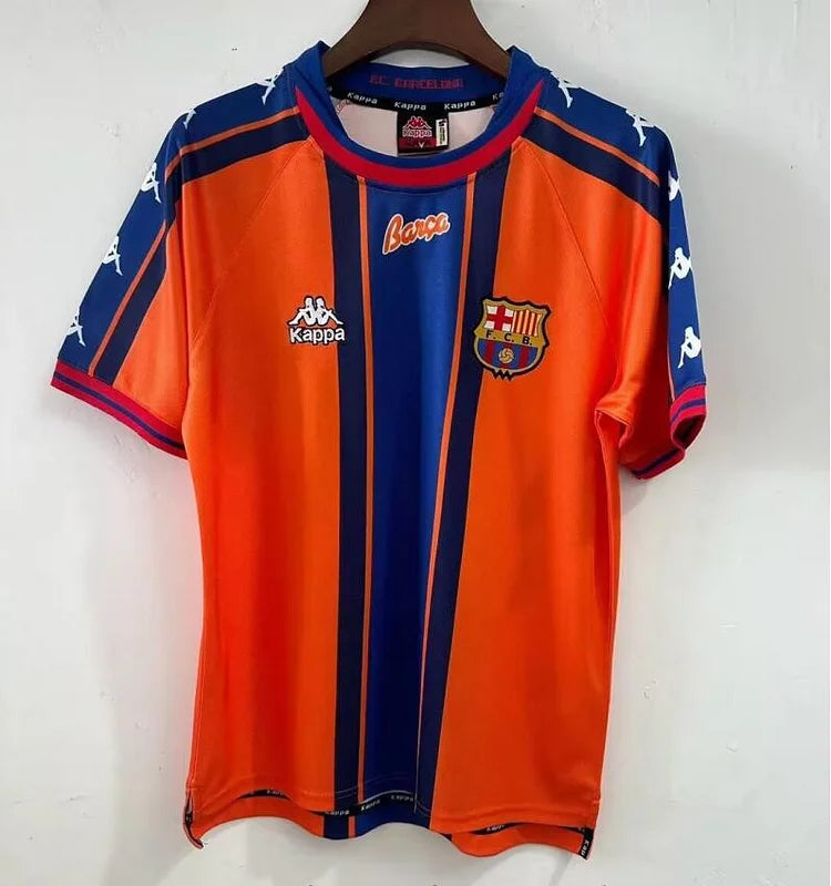 1997/98 Barcelona Away Retro Jersey