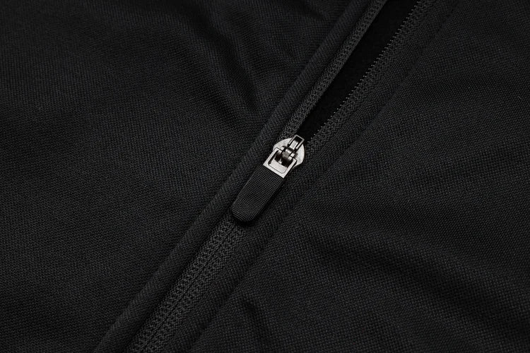 2024/25 Barcelona black long hooded jacket