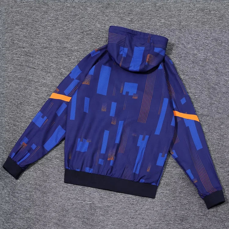 2024/25 Netherlands national team blue windbreaker