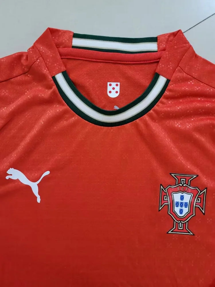 2025 Portugal Home Long Sleeve Jersey