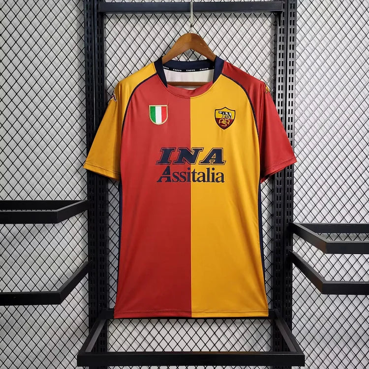 2001/02 Roma Home Retro Jersey