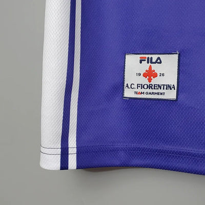 1999/00 Fiorentina home retro jersey 1:1 Thai quality