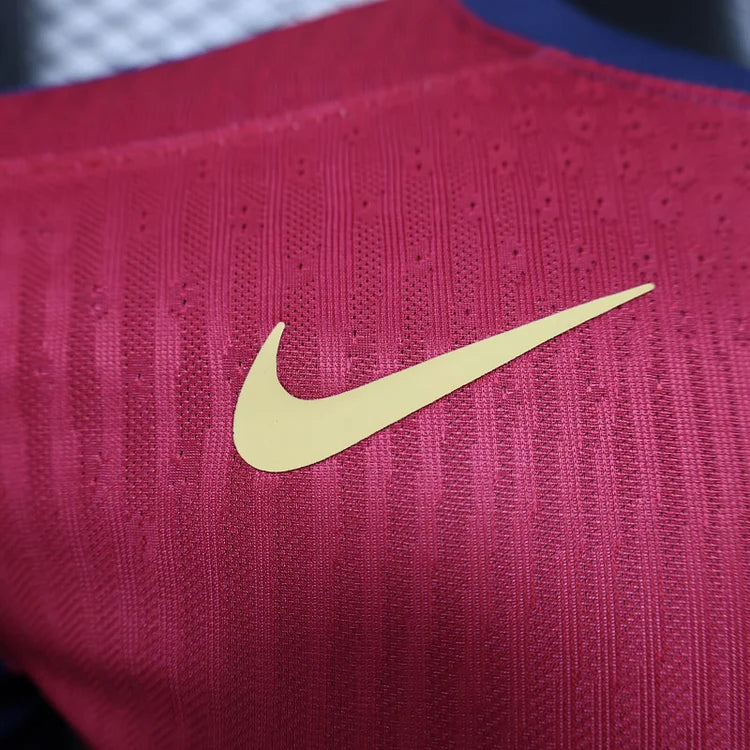 2024/2025 Barcelona Home Players Long Sleeve Joint Model