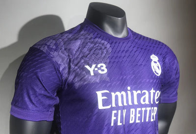 2024/25 Real Madrid Y3 Purple Shirt - Player Edition
