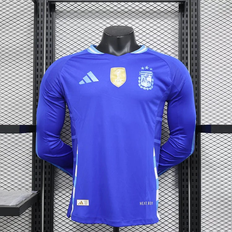 2024/25 Argentina Away Long Sleeve Shirt - Player Version