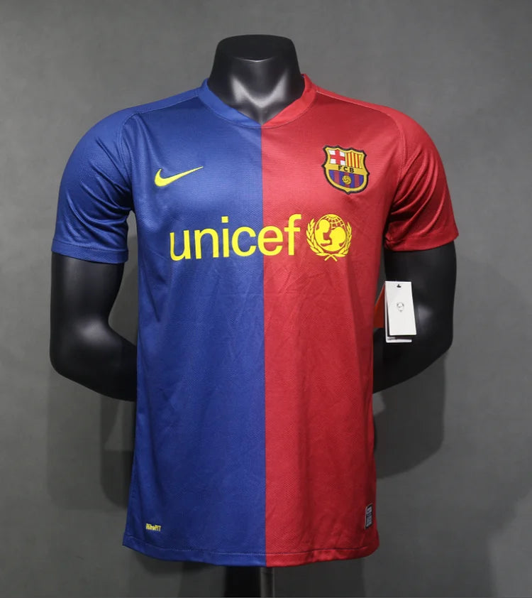 2008/09 Barcelona Home Jersey - Player Edition