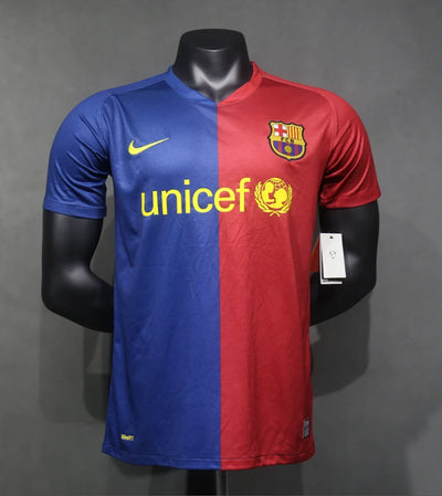 2008/09 Barcelona Home Jersey - Player Edition