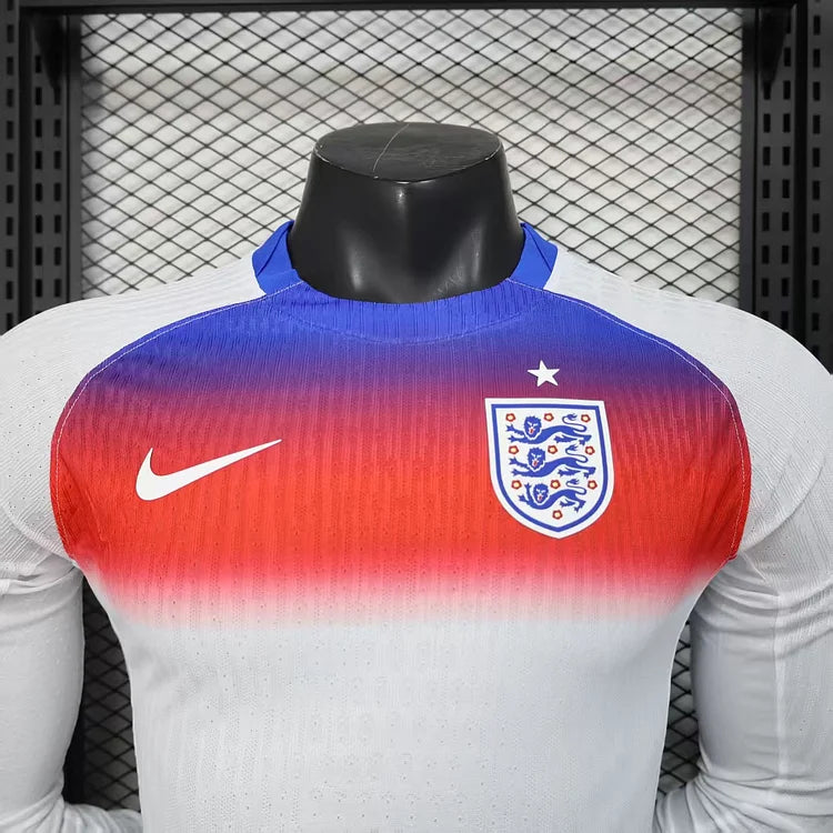 2025 England Home Long Sleeve Player Edition