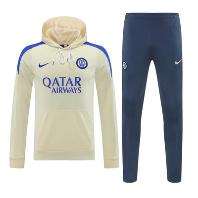2024/25 Inter Milan Hooded Training Kit.