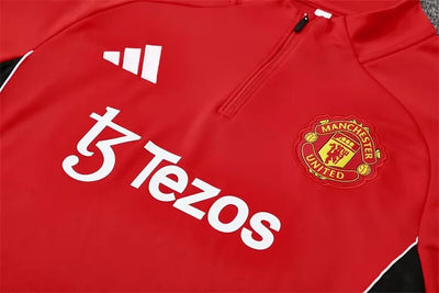 25/26 Manchester United red long-sleeved training suit