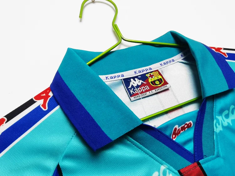 1996/97 Barcelona Away Retro Jersey
