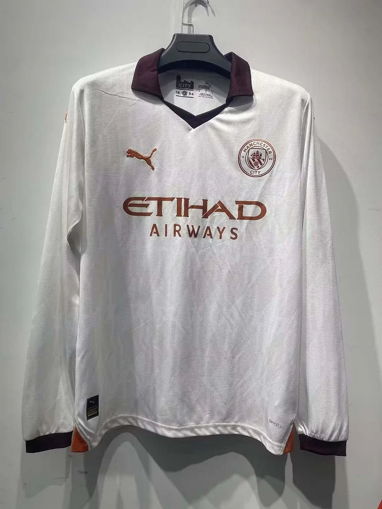 2023/24 Manchester City Away Long Sleeve Shirt