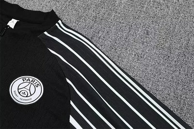 25/26 Paris black long-sleeved training suit