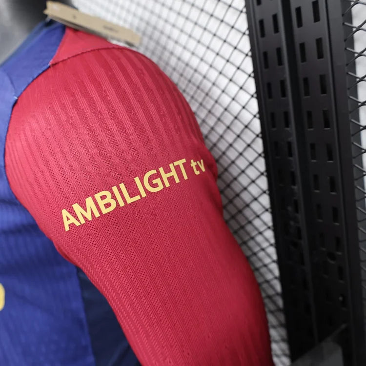 2024/2025 Barcelona Home Players Long Sleeve Joint Model