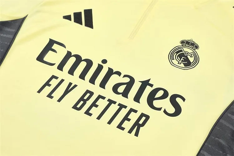 2025/2026 Real Madrid Half-Pulled Training Suit